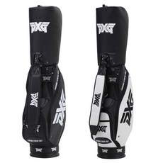 PXG 정품 9 LITE CADDY BAG 9인치 경량 캐디백 골프가방, 화이트