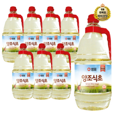 샘표 합성향 없는 양조식초, 1.8L, 104개