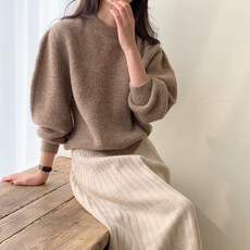보웬 볼륨모헤어니트