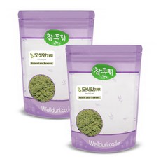 참두리 모싯잎 모시잎 분말 가루 400g(200g x 2) (국내산), 200g, 2개