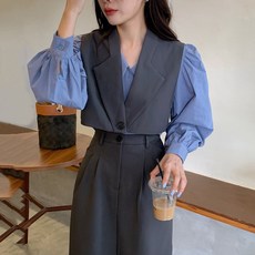 여아퍼프블라우스