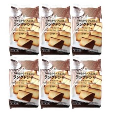 일본 세븐일레븐 편의점 랑그드샤 초콜릿 9개입 x 6개, 80g