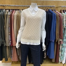키이스 19A 키이스 크로버 니트 베스트 (K9AV611-91)