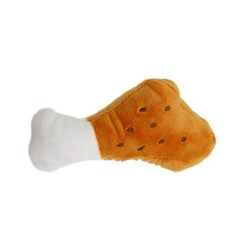  강아지 애견 삑삑이 닭다리 인형 봉제 장난감 20개입, 단품 