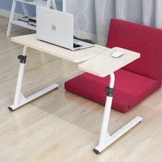 [당일출고] 1인용책상 각도조절형 컴퓨터 침대테이블 침대협탁 조립식 책상 /