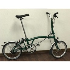 현재 구입가능 / Brompton 브롬톤 M3L레이싱 그린 2021, 구매자 부담