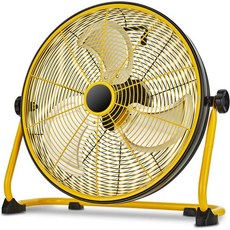 Geek Aire 맨투맨 선풍기 공기순환 다이렉트 산업용팬 블로워팬 12" 휴대용 배터리 작동식 금속 블레이드 팬 360 수직 틸트 20h Run Time 무선 팬 캠핑 여