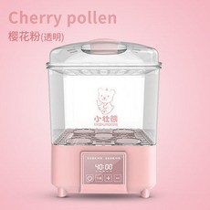 소장웅 스팀 국민 젖병소독기 장난감살균기 맥반석발열판 스테인발열판, 분홍