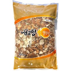  구수한맛 내고향 손 누룽지! 택1 옵션확인 1.2kg 2.4kg 3kg, 1.누룽지 1.2kg(400gX3개)소포장 