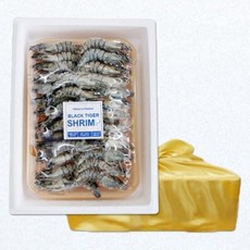 Fresh 25년 설날 선물세트 블랙타이거새우 선물세트 1kg 20미, 1개