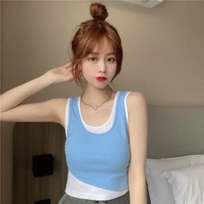 나시 나시 여름 빅사이즈 150kg 스포츠 민소매 탑 F8SD5456