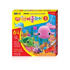 아모스 탱탱아이클레이 3 14000, 6색, 180g