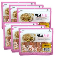 먹보치킨 숯불사사미 강아지간식 300g x 6개