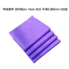 W3ED777L 옷 쇼핑몰의류봉투 의류 봉투 100장 쇼핑몰봉투 HDPE 택배포장 지 쇼핑몰포장봉투 30X38cm+4cm 택배봉투 쇼핑몰봉지 보라0.065mm 포장용 택봉, GL 보라_두께0.065mm