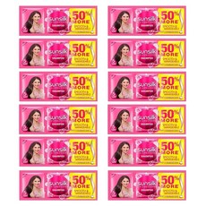 11+1 (소개팅샴푸) 썬실크 선실크 여행용 샴푸 스무스&관리 (핑크) (일회용 36회분) Sunsilk Shampoo pink 15ml, 11개