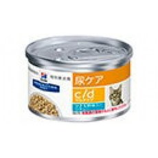힐즈 프리 스쿠 리프)다이어트 식이 요법식 고양이용 c/d다중 케어 참치&amp;야채들이 스튜 통조림 82g×