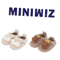 토박스 [미니위즈] 24년신상 ◐ MINIWIZ 걸음마신발 뽀글이 신발 위즈코지 MZKCE3TSCZ11-2종