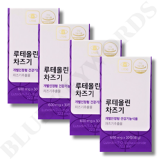 피토틱스 루테올린 차즈기 600mg x 30정 x 4박스 4개월분