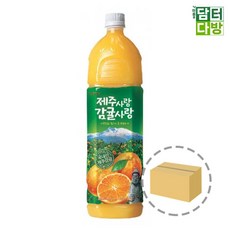 롯데칠성음료 제주사랑 감귤사랑 1.5L (6개입) lit*54055hI, 1, 1, 본상품선택