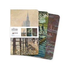 National Gallery:Monet Set of 3 Mini Notebooks, National Gallery, Flame Tree Studio(저),Flame T.., Flame Tree Publishing Co Ltd