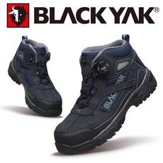 블랙야크 안전화 신상품 YAK-66D 6인치 작업화 다이얼, 네이비, 255, 1개