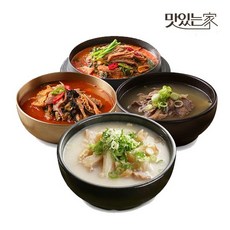 [삼청동뚝배기] 해장국/소머리국밥/내장탕/도가니탕 4팩세트, 4. 한우내장탕 4팩