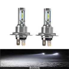 LED 자동차 헤드라이트 전구 빔 고출력 안개등 램프 6000K H7 H4 H11 H8 H3 H6 24V 55W 80W 2 개, 2개