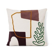 펌리빙 Mirage Cushion Leaf 소파 쿠션 50x50cm