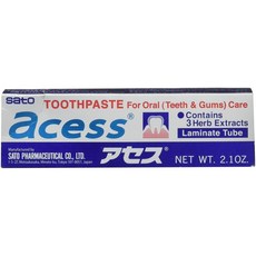 ACCESS BU02P03854 치약, 1