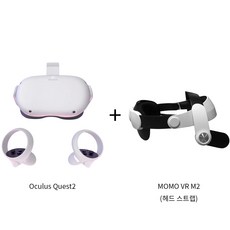 오큘러스퀘스트2 256GB 국내정발 MOMO M2 스트랩 SET, 1세트, 단품