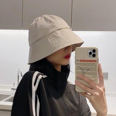 여성챙모자 여성창모자 여름 넓은 밀집 썬캡 데일리 모자 버킷햇 벙거지 패션 아이템 베이직