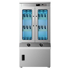대신 UV 살균 컵회수소독기 푸드코트 180개 영업용 열건조 살균보관함