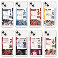 하이앤리치 축구팀 티켓 투명 케이스 맨시티 맨유 psg 토트넘 뮌헨 아스날