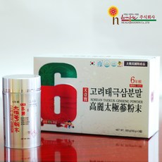 [ 도매특가] 6년근 고려태극삼분말100% (300g)/ 쇼핑백포함, 상품선택무료배송상품, 단품, 본상품선택