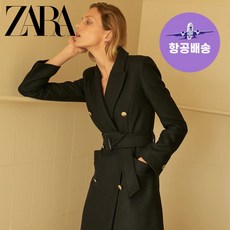 ZARA자라 가을 벨트 롱 코트 재킷