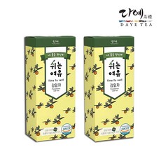 다예 쉬는여유 감잎차 15티, 2개, 800mg, 15개입