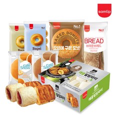 삼립식품 오븐에구운도넛 20 외 베이커리 상품모음, 4개, 460g