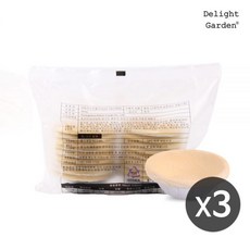 딜라잇가든 에그 타르트 쉘 20g x 54개(18개입x3팩) 홈베이킹 쉘생지, 570g, 3개