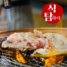 식탐 제주 흑돼지 구이용 500g 캠핑 나들이 휴가, 3개
