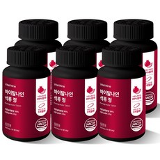 바이탈나인 석류정 600mg x 90정, 6개