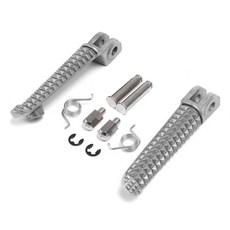 오토바이 앞 발판 발 페그 발받침 야마하 YZF R6 2003-2020 R1 1998-2023 2015-2022, 01 Silver, 01 CHINA, 1개