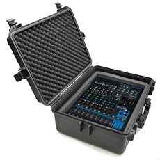 CASEMATIX 방수 오디오 믹서 휘핑기 케이스 호환가능한 Yamaha MG12XU 12 채, 상세내용참조