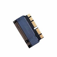 [해외] L 카드에 추가 PCIEM2 어댑터 M.2 SSD PCIE 어댑터 SSD M2 어댑터 M.2 NGFF AHCI 2280 SSD 12 + 16 핀 MACBOOK AIR 20, Green