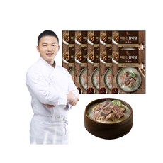 뼈없는 갈비탕 유현수 셰프의 상온보관 프리미엄 갈비탕!, 700g, 10개