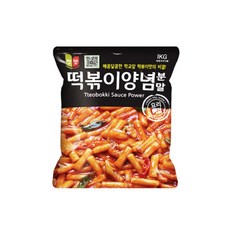[!무배_쿠팡픽!]_★goldspo_on mall★_청우 첫맛 떡볶이 양념 순한 분말 1kg 10EA 1BOX청우 _ 7A5BAA _ ♥무료배송♥, 수저픽 1_jw
