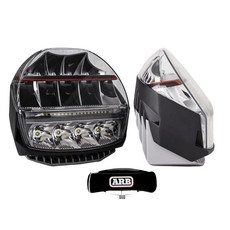 ARB Intensity IQ LED 스 드라이빙 조명 키트 VX17 앱 맞춤형 온보드 스위치 빔 패턴 광학 제어, 1개