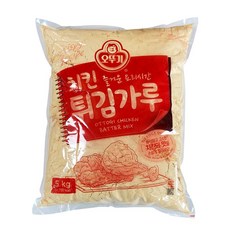 치킨튀김가루5kg
 오뚜기 치킨 튀김가루 5kg 2개