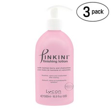 [호주내수] 라이콘 Lycon 핑키니 피니싱 로션 전후처리제 500ml x3 브라질리언 왁싱 왁싱샵, 3개