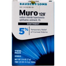 MURO 128 5 퍼센트 0.0 TWIN PACK 2X1/8 OZ 퍼스널 케어