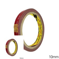아크릴 폼 양면테이프 10MM X 1.5M 산업용 폼양면테잎